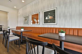 Coffee café with wi-fi access